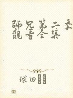 师兄第二季在线观看全集