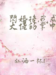 闪婚后,我成了大佬的掌中之物