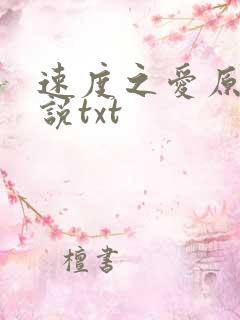 速度之爱原著小说txt