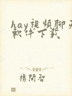 hay视频聊天软件下载