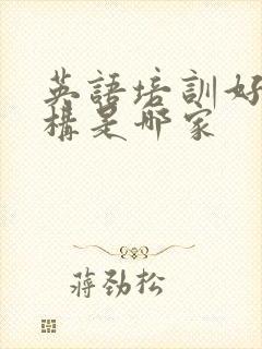 英语培训好的机构是哪家