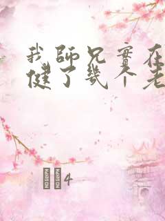 我师兄实在太稳健了几个老婆