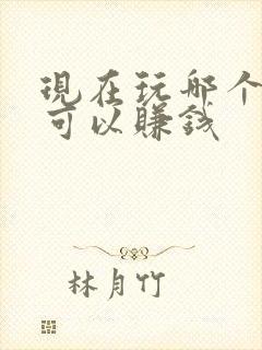 现在玩哪个游戏可以赚钱