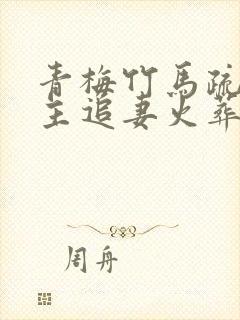 青梅竹马疏离男主追妻火葬场