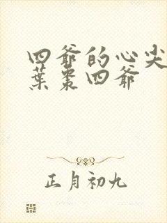 四爷的心尖宠妃叶枣四爷