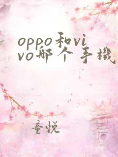 oppo和vivo哪个手机好用