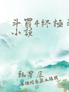 斗罗4终极斗罗小说