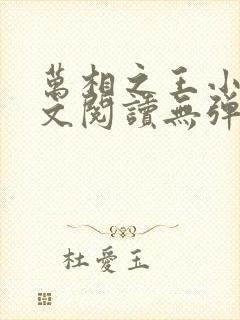 万相之王小说全文阅读无弹窗