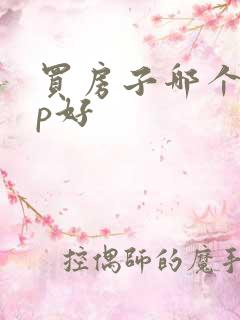 买房子哪个app好