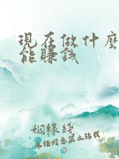 现在做什么行业能赚钱