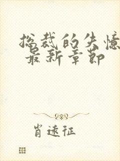 总裁的失忆甜妻 最新章节