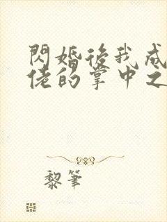 闪婚后我成了大佬的掌中之物全集完整版