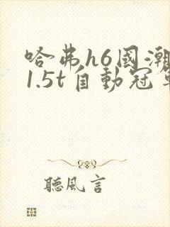 哈弗h6国潮版1.5t自动冠军版配置