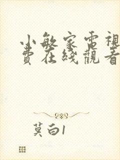 小敏家电视剧免费在线观看