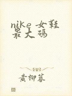 nike 女鞋最大码