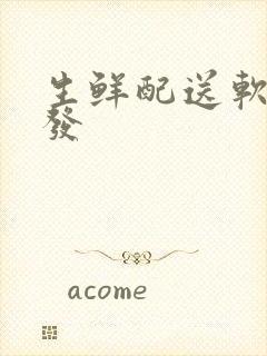 生鲜配送软件开发