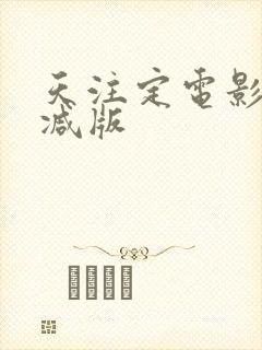 天注定电影未删减版