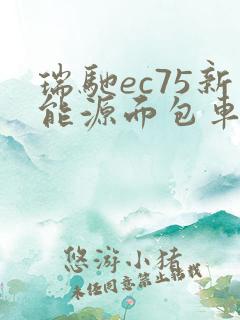 瑞驰ec75新能源面包车