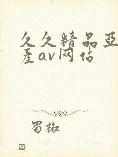 久久精品亚洲国产av网站