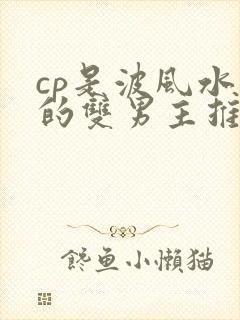 cp是波风水门的双男主推荐