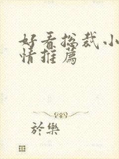 好看总裁小说言情推荐