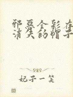 邪恶全彩存在感消失的帽子