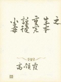 小说重生之将门毒后完本