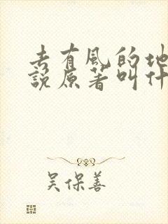 去有风的地方小说原著叫什么