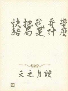 快把我哥带走大结局是什么