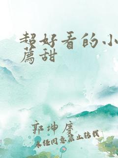 超好看的小说推荐甜