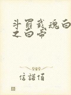 斗罗武魂白虎天之白帝