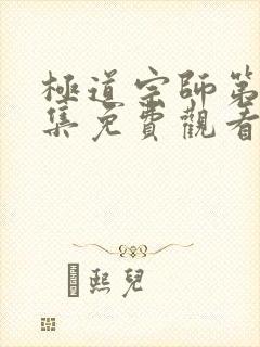 极道宗师第24集免费观看