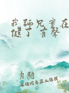 我师兄实在太稳健了 有声