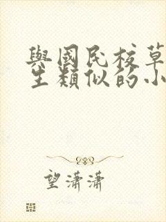 与国民校草是女生类似的小说