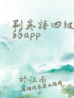 刷英语四级词汇的app