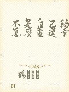 不是自己的车子怎么查违章