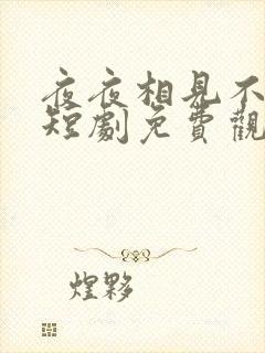 夜夜相见不识君短剧免费观看全集