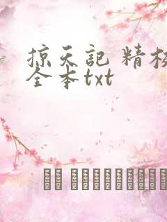 掠天记 精校版全本txt