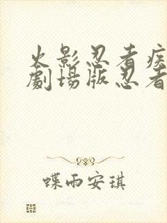 火影忍者疾风传剧场版忍者之路