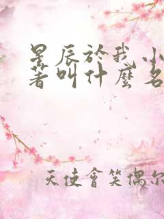 星辰于我小说原著叫什么名字