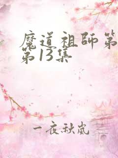魔道祖师第三季第13集