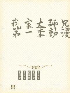 我家大师兄有坑第一季动漫免费