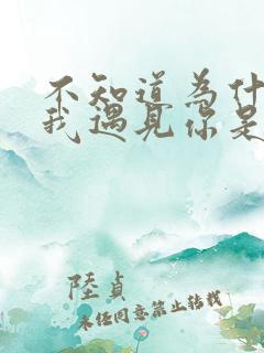 不知道为什么让我遇见你是哪首歌的歌词