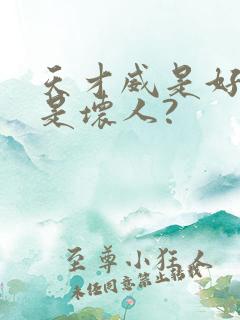 天才威是好人还是坏人?