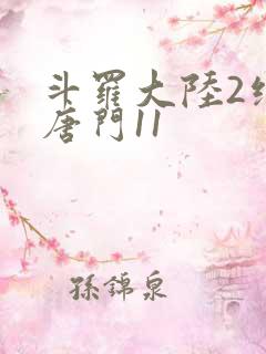 斗罗大陆2绝世唐门11