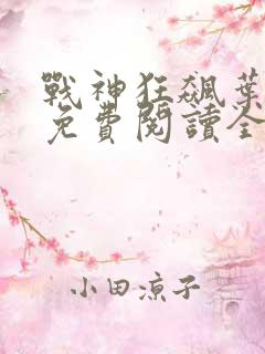 战神狂飙叶无缺免费阅读全集