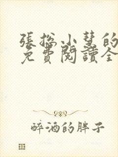 张总小慧的小说免费阅读全文