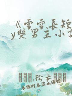 《雪雪长短》by双男主小说