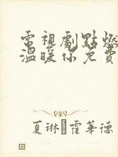 电视剧点燃我,温暖你免费看