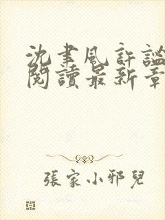 沈聿风许谧全文阅读最新章节更新内容